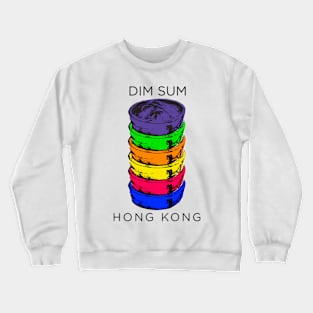 The Bamboo Dim Sum Steaming Basket Hong Kong&#39;s Hidden Gem, Crewneck Sweatshirt